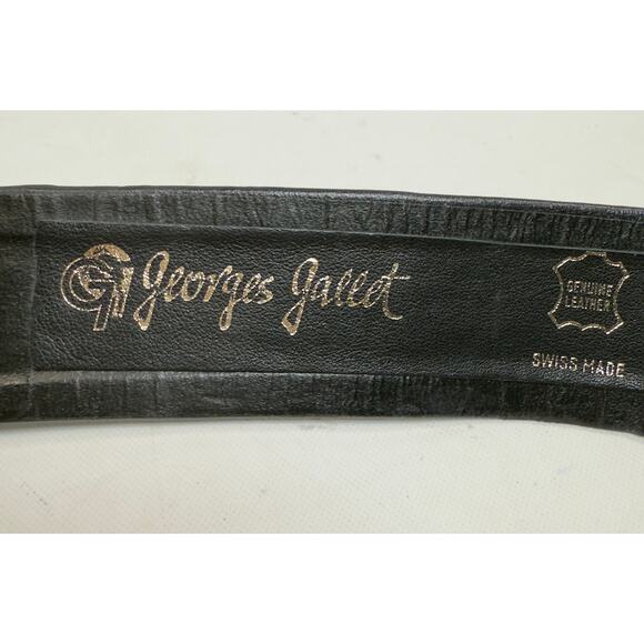 Vintage Georges Gallet Gold/Rhinestone Art Deco Belt size S - Picture 5 of 6